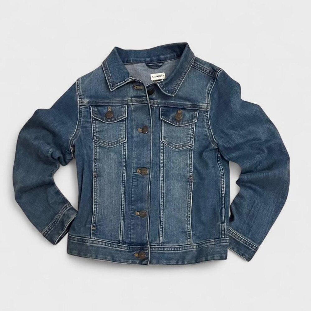 Girls Crewcut Denim Jacket